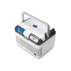 12L Portable 2-in-1 Car Refrigerator & Warmer 60W | DC 12V & AC 220-240V Mini Fridge for Travel, Camping, Home & Office Use