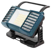 Rechargeable Multifunctional SMD LED Work Light with 4-Level Brightness, Warm & White Modes, Red/Blue Emergency Lighting, USB Power Bank & Type-C Fast Charging, IPX4 Waterproof Portable Inspection Lamp