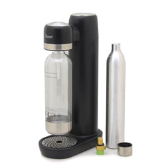 SUMO Soda & Sparkling Water Maker with CO2 Gas Cylinder, 1L Bottle Capacity and Adjustable Carbonation Control