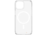 PanzerGlass Back Cover Hard Case MagSafe for Apple iPhone 15 with Transparent Design, D3O Protection and Antibacterial Impact Resistant Protection