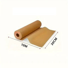 لفة ورق خبز غير لاصقة للاستخدامات المتعددة في الفرن والطهي 30 سم × 10 متر