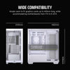 3500X Mid-Tower PC Case - White