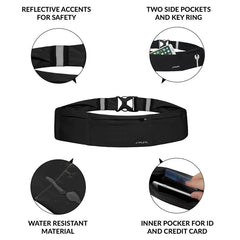 360 Neon Running Storage Belt (Large)