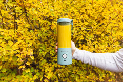 Blendjet V2 Portable Blender 16oz, Smoothie Maker, Fruit Blender, BPA-Free, 475ml, 200W, Sports Bottle, USB-C Rechargeable - Glacier