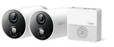Smart Wire-Free Security Camera System, 2-Camera System