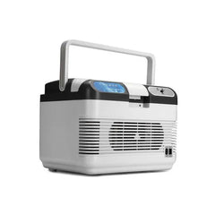 12L Portable 2-in-1 Car Refrigerator & Warmer 60W | DC 12V & AC 220-240V Mini Fridge for Travel, Camping, Home & Office Use