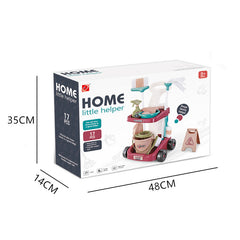 Little Helper Cleaning Trolley Educational Toy with Accessories