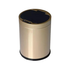 12L Automatic Smart Sensor Trash Can with Infrared Motion Detection, 360° Touch Sensor, 5-Second Auto Close, USB Rechargeable & Removable Inner Bucket