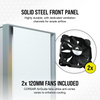 4000D Tempered Glass Mid-Tower ATX Case — White