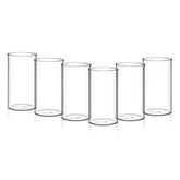 Borosil Vision Glasses - Set of Six - 295 ml | Crystal Clear Heat Resistant Everyday Drinkware for Hot and Cold Beverages