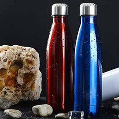 Stainless Steel Sport Bottle – 1000ml Leak-Proof Rust-Free Hygienic Flask for Hot & Cold Drinks