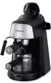 SOKANY Steam Espresso Maker Coffee Machine 800W with Safety Valve (Model SK-6810)