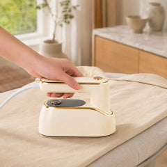 1300W 4-in-1 Portable Handheld Steam Iron & Garment Steamer with 20S Fast Heating, 150ml Water Tank, 180° Rotating Handle, 16.5 CM Ceramic Soleplate, 7 Steam Holes, 25±3g/min Continuous Steam Output & Wet/Dry Ironing for Home & Travel