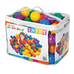 كرات اللعب الملونة من INTEX (8 سم)