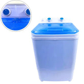 Portable Single Tub Washing Machine with Spin Dryer, 5Kg Wash Capacity, 0.5Kg Spin Capacity, 360W Powerful Motor, Shoe Cleaning Brush Support, Blue Light Sterilization, IPX4 Waterproof Portable Washer