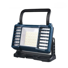 Rechargeable Multifunctional SMD LED Work Light with 4-Level Brightness, Warm & White Modes, Red/Blue Emergency Lighting, USB Power Bank & Type-C Fast Charging, IPX4 Waterproof Portable Inspection Lamp