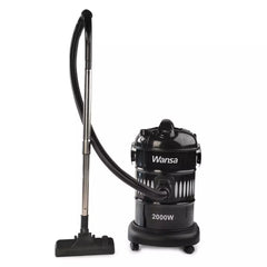 Wansa Drum Type Vaccum Cleaner,2000W, 25 Liter, ZL14 - Black