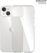 PanzerGlass HardCase Clear Protective Cover for Apple iPhone 14 with Drop Protection, Antimicrobial Coating, Wireless Charging Support and Anti-Yellowing Design