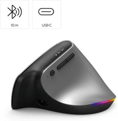 ماوس لاسلكي رأسي مريح Hama 182691 EMW-700 - أنثراسيت