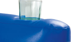 Bestway Coolerz Inflatable Floating Pool Lounge with Canopy, Armrests & Cup Holders – Set of 2 - 1.98 x 1.04m