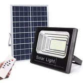 300W Solar LED Flood Light with RC, Intelligent Light Sensor, IP67 Waterproof Design, Separate Solar Panel, Auto Day Charging & Night Lighting, 3H/5H/8H Timer & Dual Brightness Modes