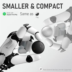 Rexzol Smart Bluetooth Tracker Key Tag for iOS Devices & IP68 Waterproofing with Global Positioning with Apple Find My App