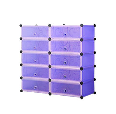 Multipurpose Shoe and Clothing Storage Cabinet Organizer with Modern Design