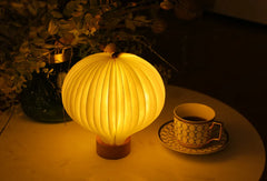 Decorative Hot Air Balloon Wood Lamp - Portable Color-Changing Lantern