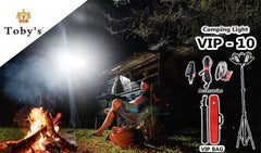 Toby's Ultra-Bright Multi-functional LED Camping Light Set with Tripod Stand and Waterproof Design - 150W - 12,000 Lumens