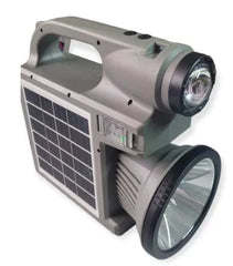 Solar Handheld Torch Light Flame Lamp - Outdoor Rechargeable LED Flashlight with Power Bank Function