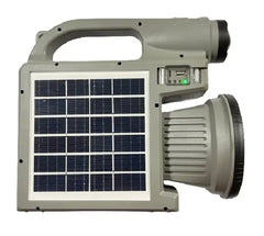 Solar Handheld Torch Light Flame Lamp - Outdoor Rechargeable LED Flashlight with Power Bank Function