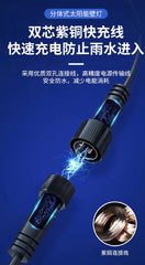 200W Detachable LED Solar Projection Lamp with Remote Controller - Outdoor Lighting for Gardens, Streets, and More