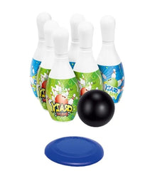 Ultimate 6-in-1 Sports Games Kit for Kids - Tennis, Archery, Frisbee, Cricket, Bowling And Ring Toss