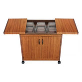 Wansa Trolley Teak, 3 Plates, 360W, 3DTSLLB - Wood
