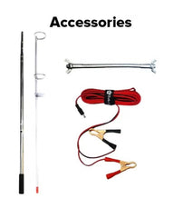 Toby's 98000W 12V Telescopic Camping Light with Low Power Consumption