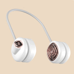 Portable Rechargeable Neck Fan with Adjustable Body & Case