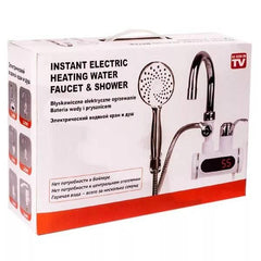 Electric Instant Water Heating Faucet - with Digital Temperature Display