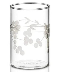 Borosil Berry Glass Set of 6 - 350 ml | Crystal Clear Scratch Resistant Microwave Freezer Safe Drinkware
