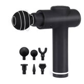 Wansa Handheld Gun Massager, TD-001-MG-1 - Black