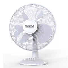 Wansa Desk Fan, 16inch, 45 Watt, TX-1601D - White
