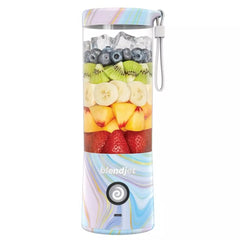 Blendjet V2 Portable Blender 16oz, Smoothie Maker, Fruit Blender, BPA-Free, 475ml, 200W, Sports Bottle, USB-C Rechargeable - Geode