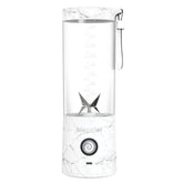 Blendjet V2 Portable Blender 16oz, Smoothie Maker, Fruit Blender, BPA-Free, 475ml, 200W, Sports Bottle, USB-C Rechargeable - White Marble