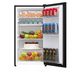 Haier Mini Bar Refrigerator, 3.2CFT, 90 Liters, HR-135BLUK2KW - Black