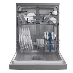Hitachi Freestanding Dishwasher, 6 Programs, 14 Settings, HDF-F146VS - Silver
