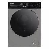 Whirlpool Front Load Washing Machine, 12kg Washing Capacity, 8kg Drying Capacity, WWD 128144D SBME – Silver