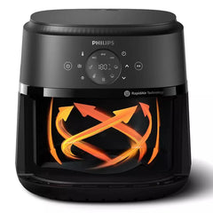 Philips Air Fryer, 1700W, 6.2L, NA230/09 - Black