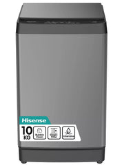 HISENSE Top-loading washing machine, 10 KG Capacity WT3K1023UT - Grey