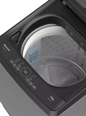HISENSE Top-loading washing machine, 10 KG Capacity WT3K1023UT - Grey