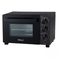 Wansa Electric Oven, 1380W, 20L, KR-E20L - Black