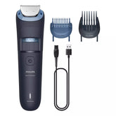 أداة تشذيب اللحية BT3665/15 من Philips | 40 إعداد طول 0.5 – 20 مم | مشط لرفع الشعر لقص متساوٍ | قابل للغسل 100% | لغاية 80 دقيقة لاسلكيًا | شحن عبر USB-A | مؤشر البطارية